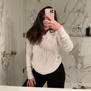 White hoodie size medium